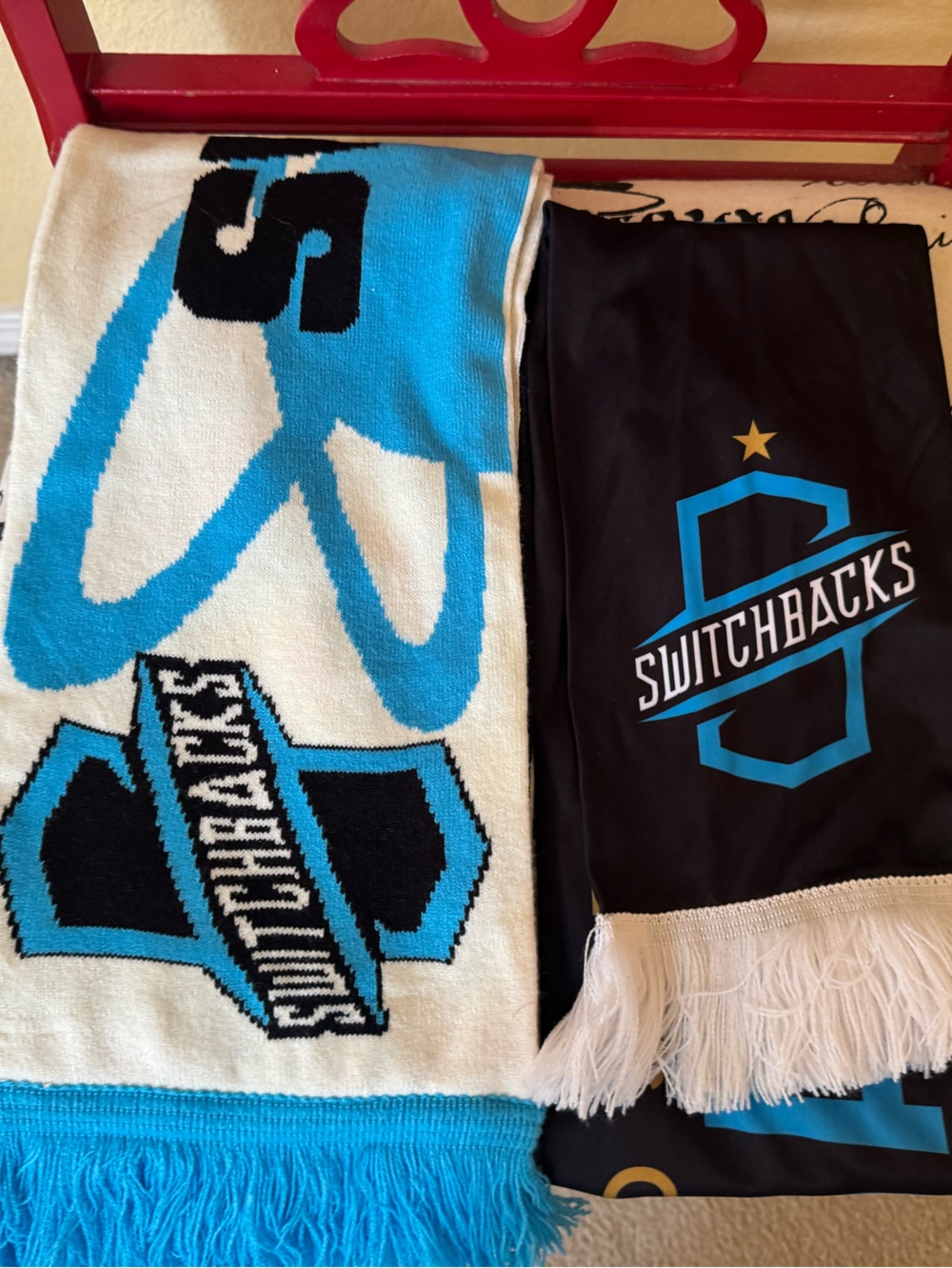 Colorado Switchbacks Soccer Spirt Scarf and Hat Lot - 4 Scarfs/1 Hat - Picture 4 of 5